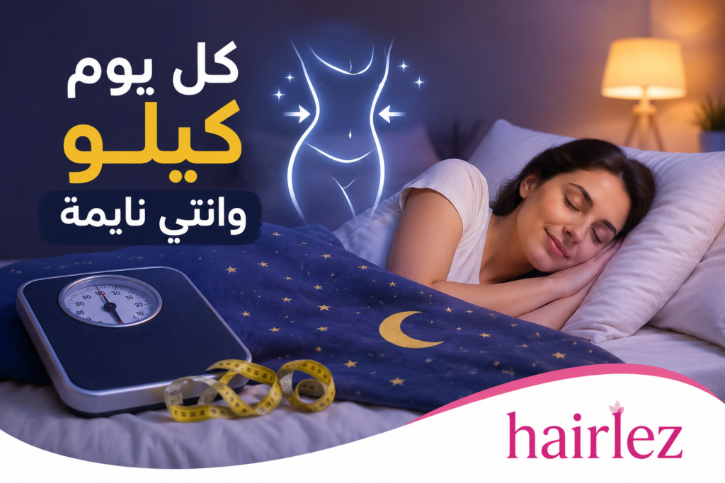 كل يوم كيلو وانتي نايمة