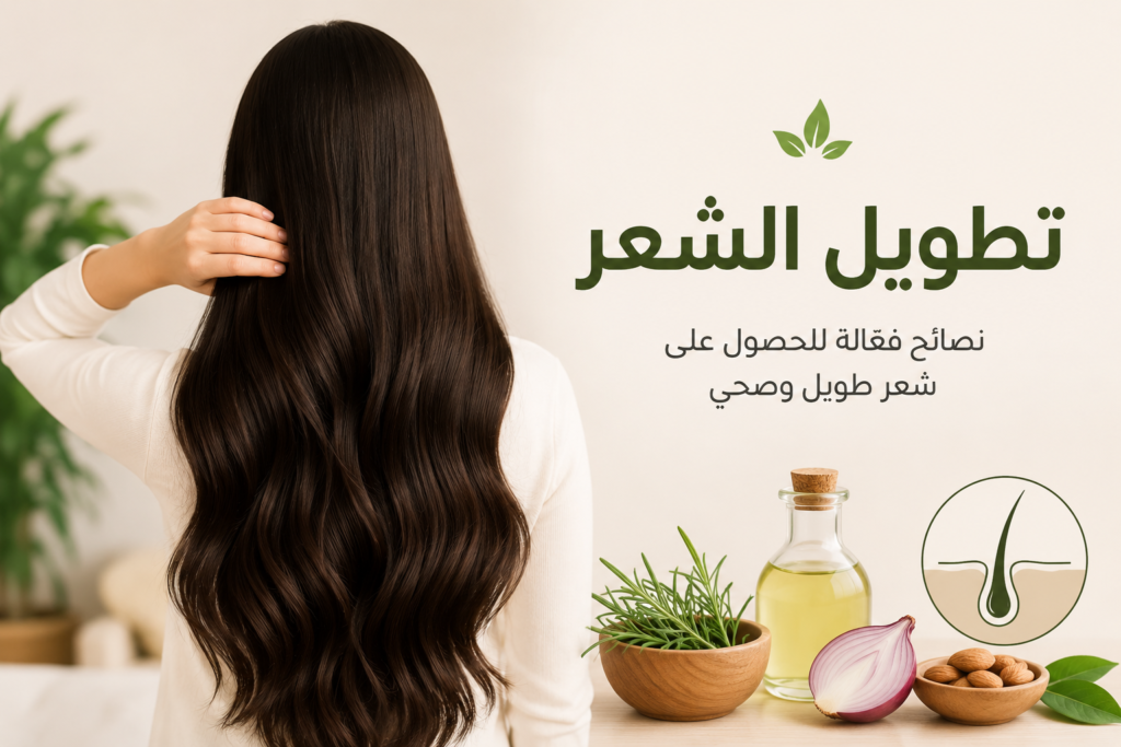 ما هي طرق العناية بالشعر وتطويله