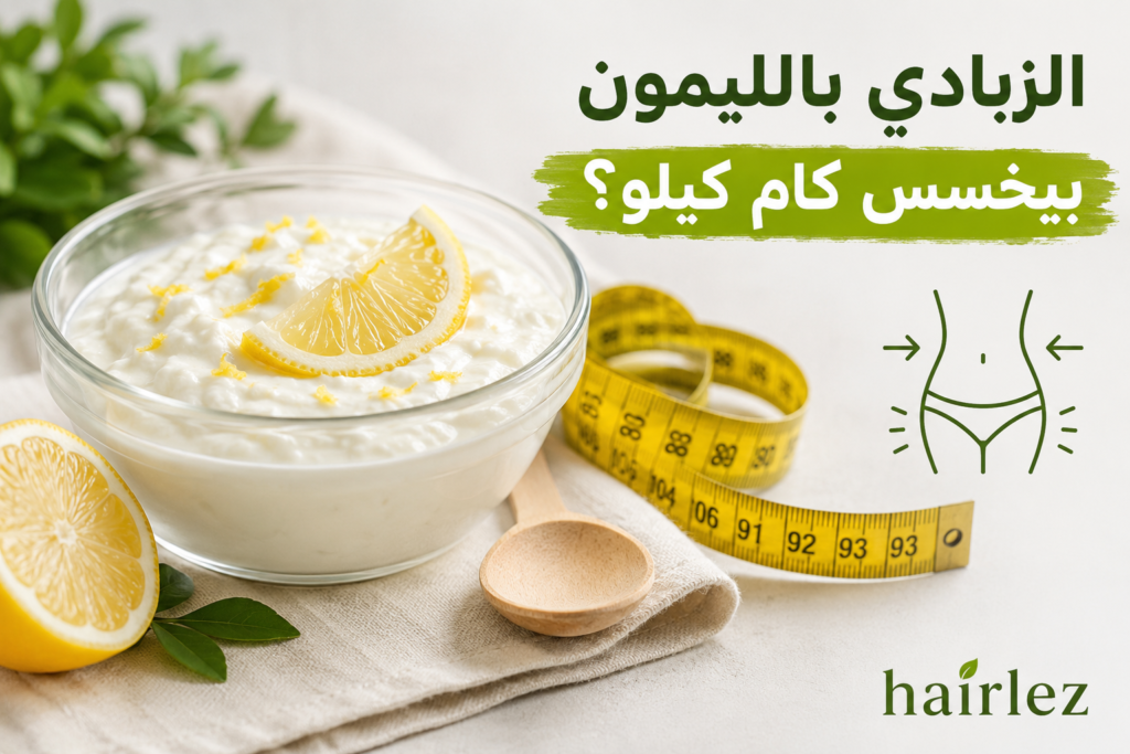 الزبادي بالليمون بيخسس كام كيلو