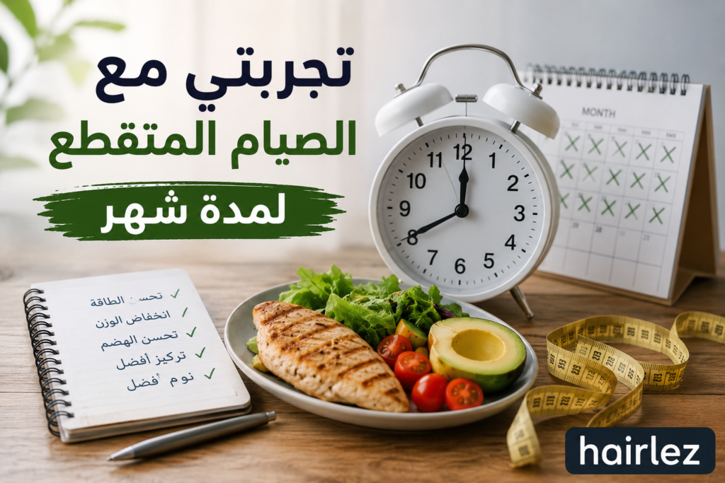 تجربتي مع الصيام المتقطع لمدة شهر