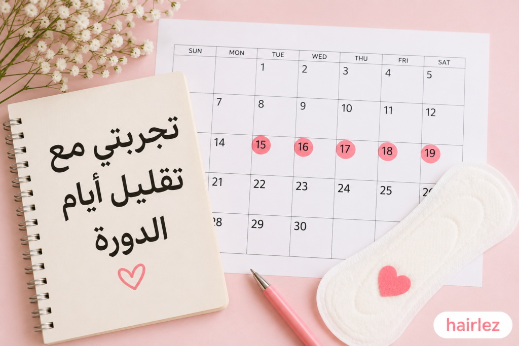 تجربتي مع تقليل أيام الدورة