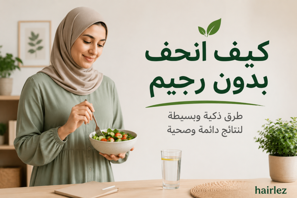 كيف انحف بدون رجيم