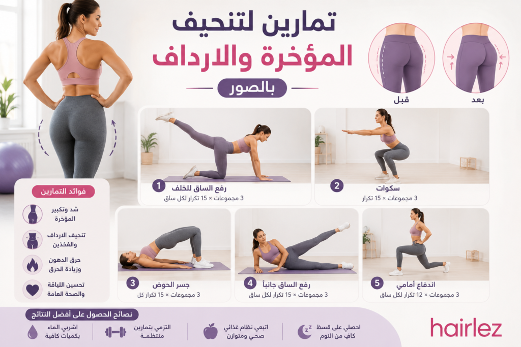 هل المشي ينحف المؤخرة