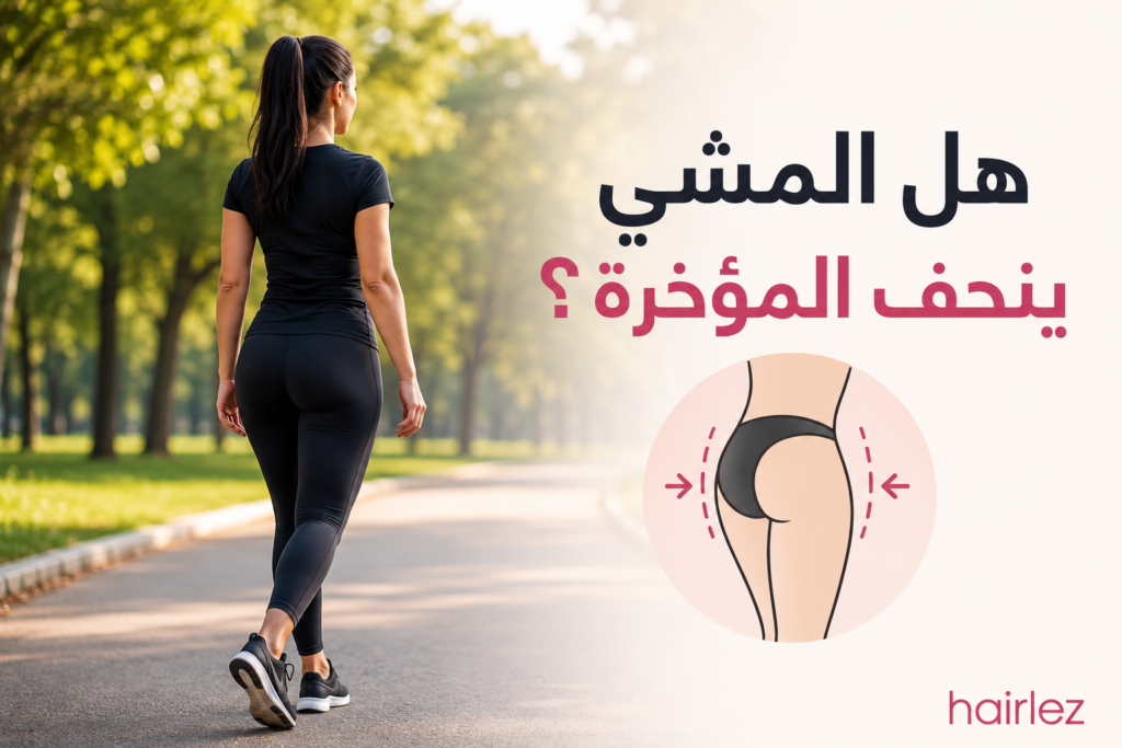 هل المشي ينحف المؤخرة